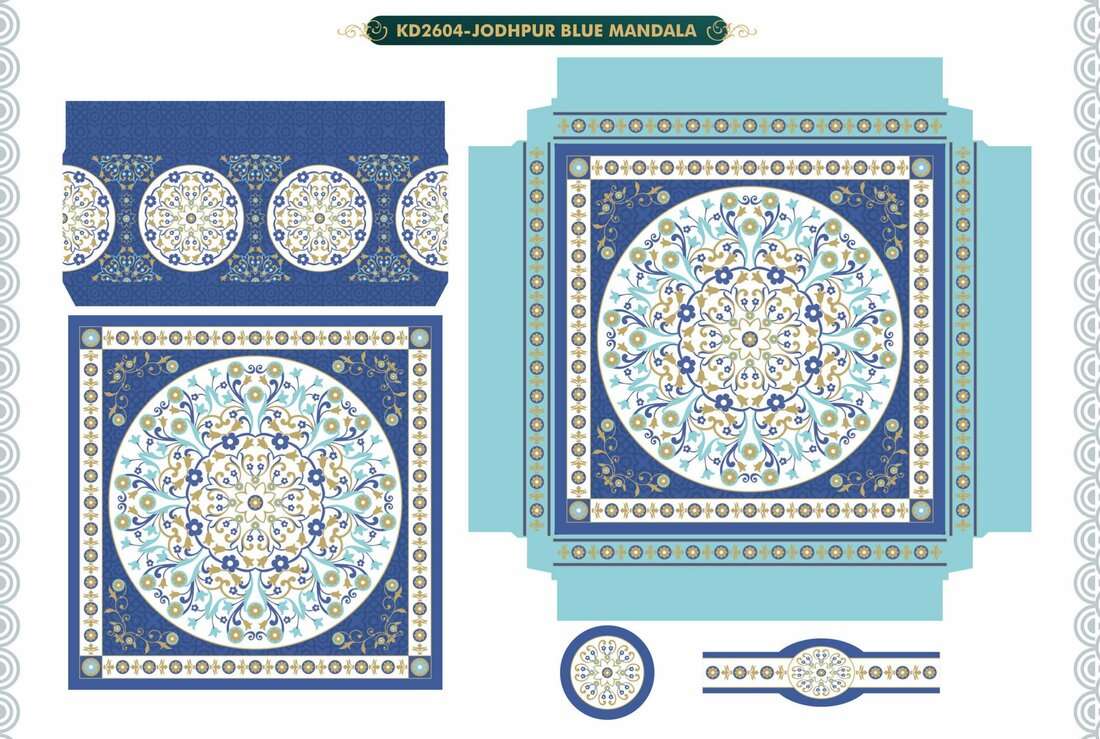 Jodhpur Blue Mandala