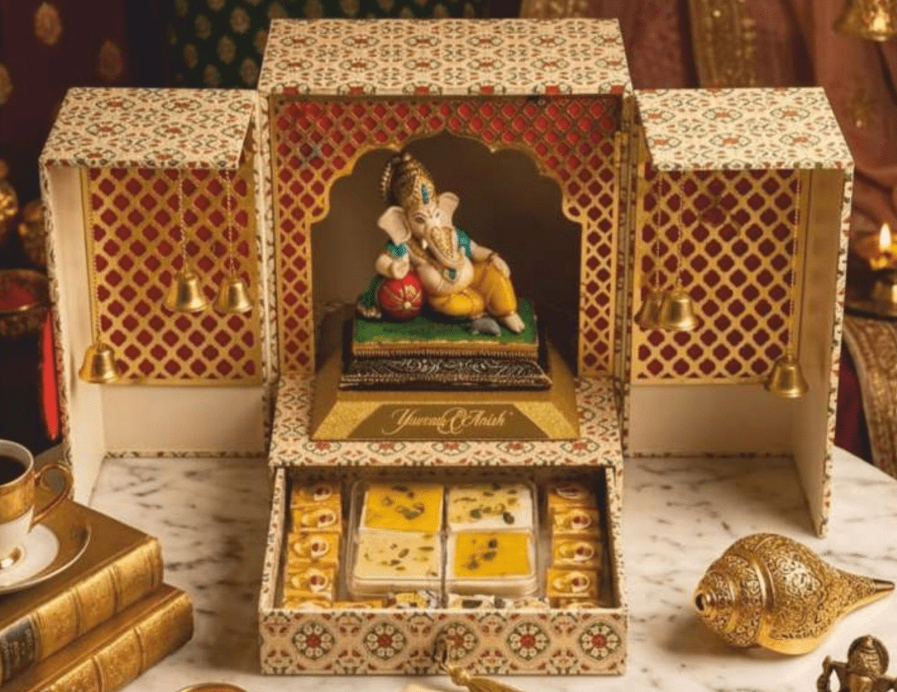 Vevai Kankotri Mdf Box